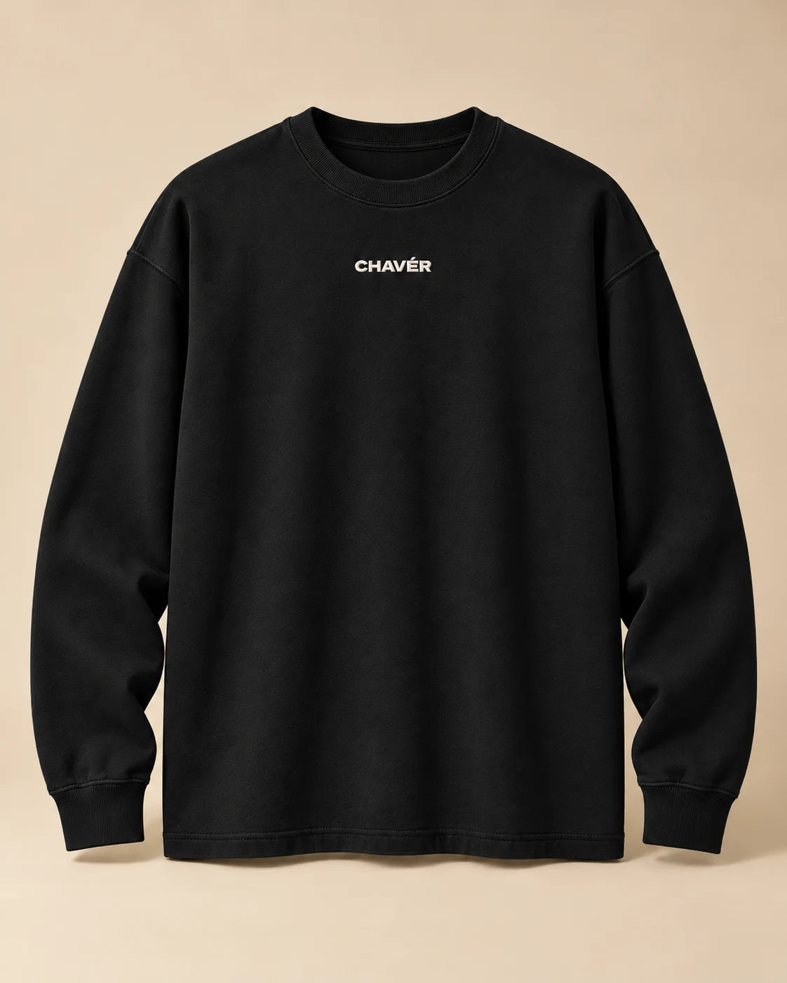 Signature Longsleeve with embroidered CHAVÉR logo